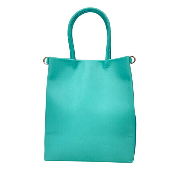 TIFFANY & Co. Cat Street Shoulder Tote Bag Blue - Picture 2 of 12